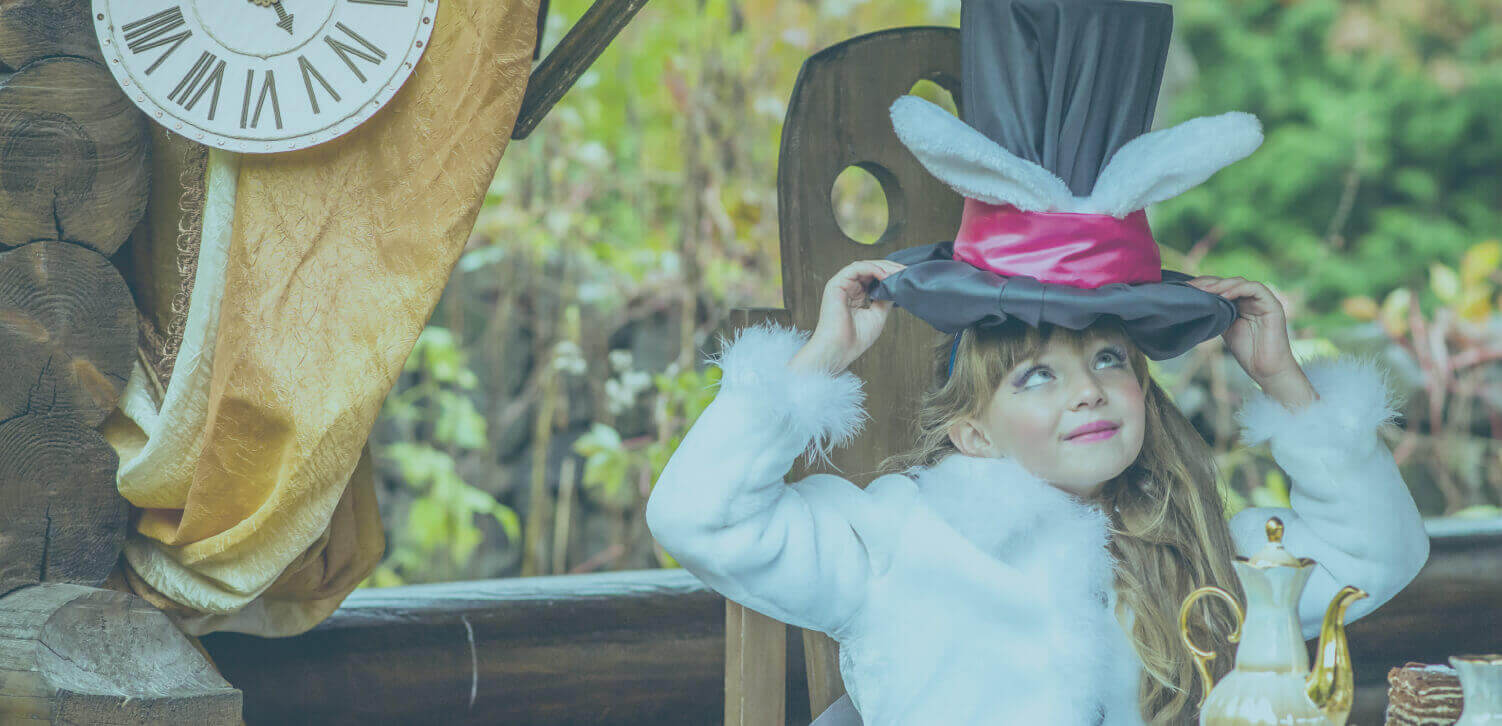 Alice in Wonderland dress up